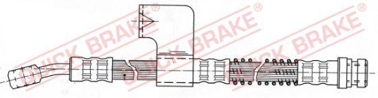 Obrázok Brzdová hadica QUICK BRAKE  58958