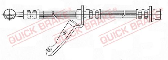 Obrázok Brzdová hadica QUICK BRAKE  59901