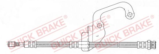 Obrázok Brzdová hadica QUICK BRAKE  59922