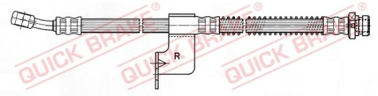 Obrázok Brzdová hadica QUICK BRAKE  59936