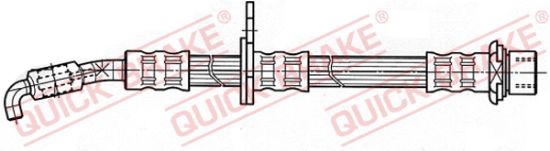 Obrázok Brzdová hadica QUICK BRAKE  59955