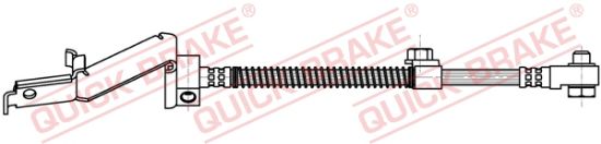Obrázok Brzdová hadica QUICK BRAKE  86902X