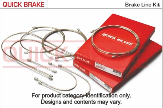 Obrázok Sada brzdových trubiek QUICK BRAKE  CUTO452