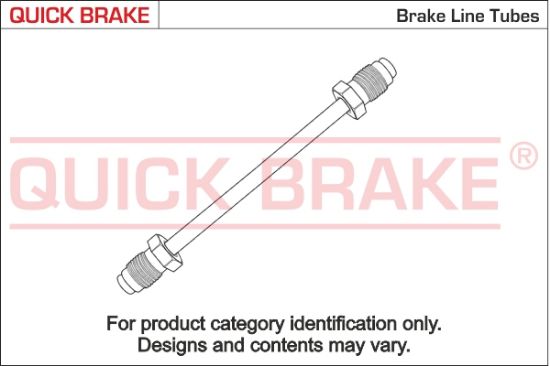 Obrázok Brzdové vedenie QUICK BRAKE  CU0760AA