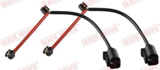 Obrázok Výstrażný kontakt opotrebenia brzdového oblożenia QUICK BRAKE  WS0393A