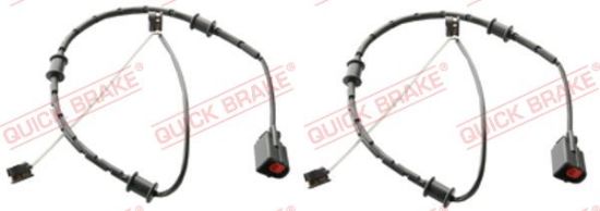 Obrázok Výstrażný kontakt opotrebenia brzdového oblożenia QUICK BRAKE  WS0448A