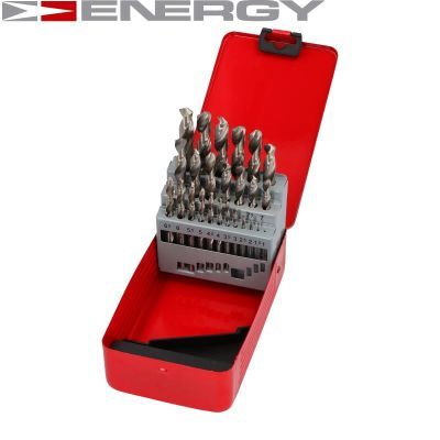 Obrázok Sada żpirálových vrtákov do kovu ENERGY  NE00463
