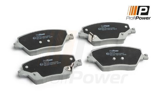 Obrázok Sada brzdových platničiek kotúčovej brzdy ProfiPower  1B1219