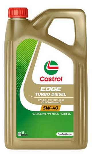 Obrázok Motorový olej CASTROL EDGE Turbo Diesel 5W-40 5L