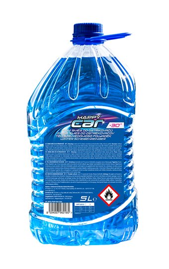 Obrázok Kvapalina do ostrekovačov HAPPY CAR zimná -30° 5L