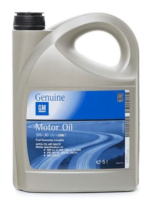 Obrázok Motorový olej Opel GM Dexos2 5W-30 5L