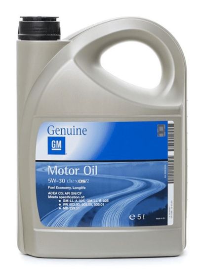 Obrázok Motorový olej Opel GM Dexos2 5W-30 5L