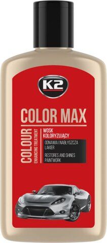Obrázok K2 COLOR MAX Červený - vosk na lak 250ml