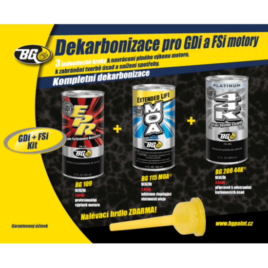 Obrázok BG 6577 sada na dekarbonizáciu benzínových vozidiel