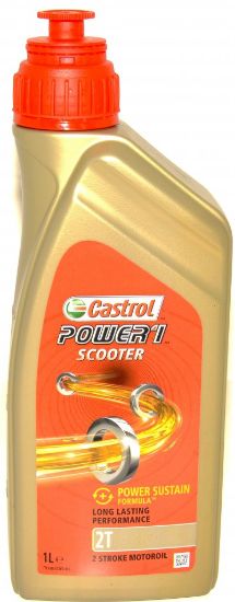Obrázok Motorový olej CASTROL Power 1 Scooter 2T 1L