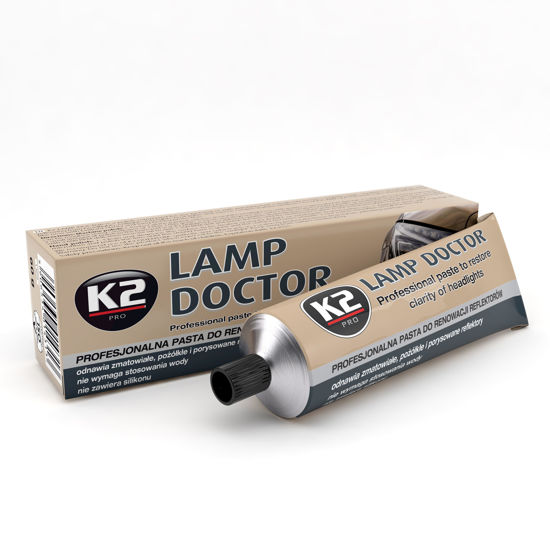 Obrázok K2 LAMP DOCTOR 60g leštiaca pasta na svetlomety