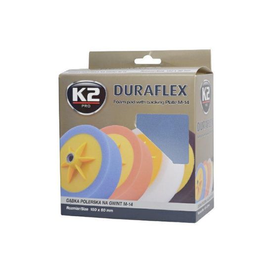 Obrázok K2 DURAFLEX leštiaca hubka s možnosťou úchytu 150…