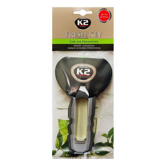 Obrázok K2 Osviezovac vzduchu v tvare kluca 5ML Green Tea