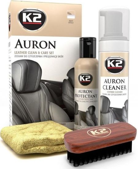 Obrázok K2 AURON LEATHER CLEAN & CARE SET - čistiaca sada…