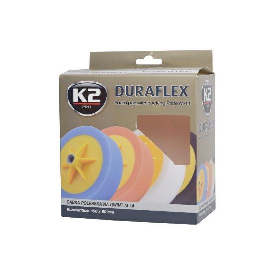 Obrázok K2 DURAFLEX leštiaca hubka s možnosťou úchytu 150…