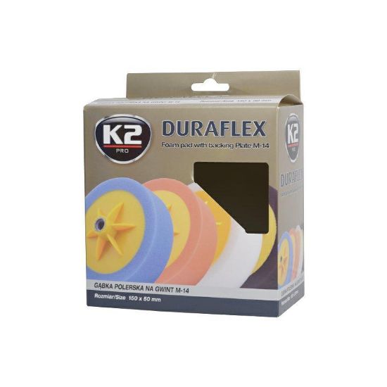 Obrázok K2 DURAFLEX leštiaca hubka s možnosťou úchytu 150…