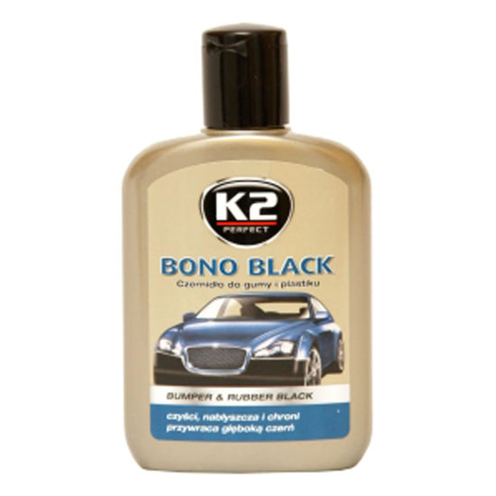 Obrázok K2 Čiernidlo- leštenka na plasty Bono Black 200 ml