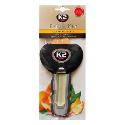 Obrázok K2 Osviezovac vzduchu v tvare kluca 5ML Mandarine