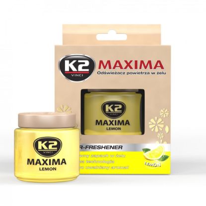 Obrázok K2 Osviezovac vzduchu gelovy Maxima Lemon