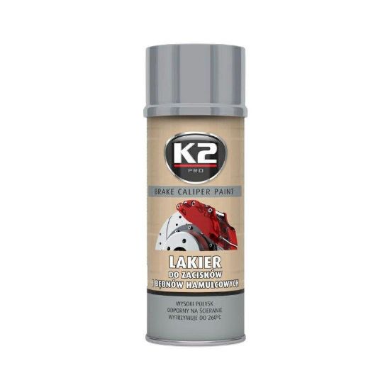 Obrázok K2 BRAKE CALIPER PAINT 400 ml STRIEBORNÁ - farba…