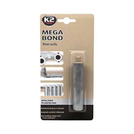 Obrázok K2 MEGA BOND 60 g - oceľová plastelína na opravu…
