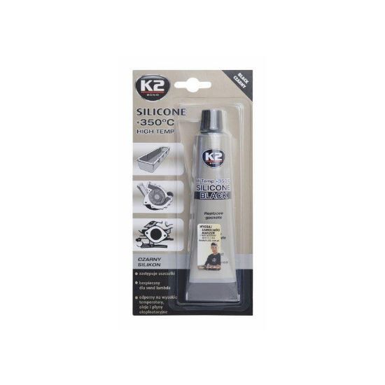 Obrázok K2 SILICONE BLACK 85 g - silikón pre utesnenie…
