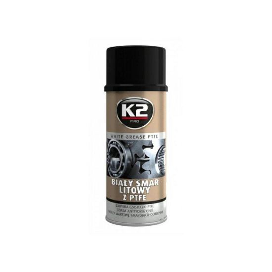 Obrázok K2 WHITE GREASE PTFE 400 ml - aerosolové mazivo…