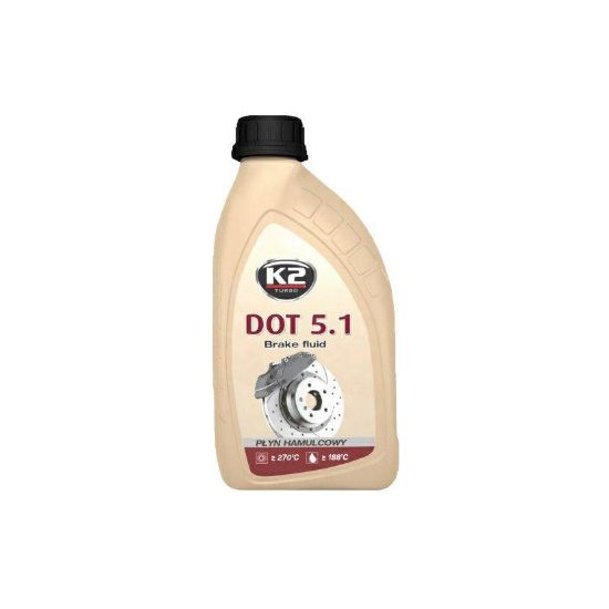 Obrázok K2 DOT5.1 - 500 g - brzdová kvapalina