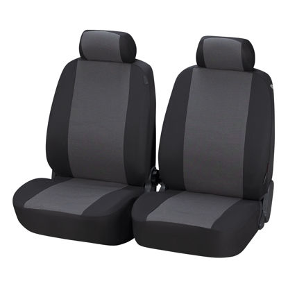 Obrázok Walser Autopoťah Pineto čierno sivy 2 sedadlá