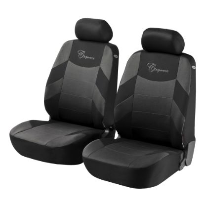 Obrázok Walser autopoťahy Elegance Basic - šedo čierne