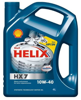 Obrázok Motorový olej SHELL Helix HX7 10W-40 4L