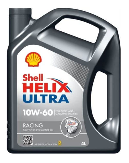 Obrázok Motorový olej SHELL Helix Ultra Racing 10W-60 4L