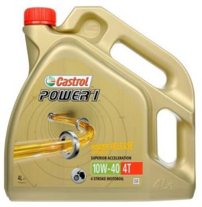Obrázok Motorový olej CASTROL POWER1 4T 10W-40 4L