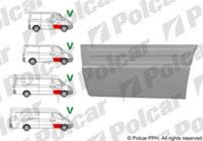 Obrázok Plech dverí POLCAR | 5065404