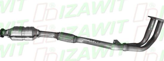Obrázok Výfukové potrubie IZAWIT | 21058