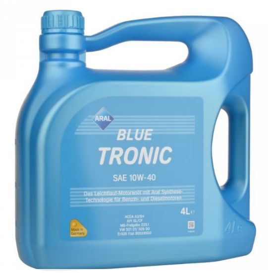 Obrázok Motorový olej Aral Blue Tronic 10W-40 A3/B4 4L