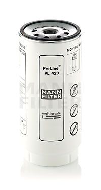 Obrázok Palivový filter MANN-FILTER PreLine PL420x