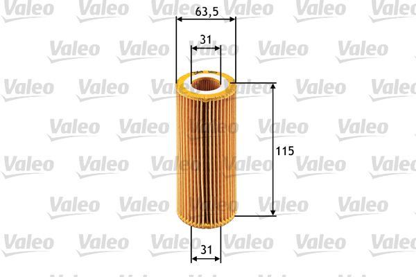 Obrázok Olejový filter VALEO  586511