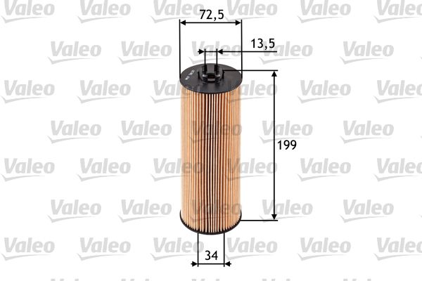 Obrázok Olejový filter VALEO  586520
