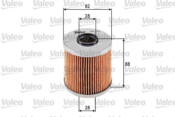 Obrázok Olejový filter VALEO  586543