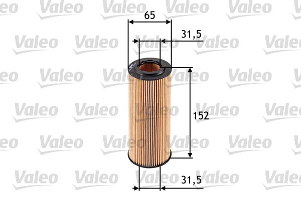 Obrázok Olejový filter VALEO  586545