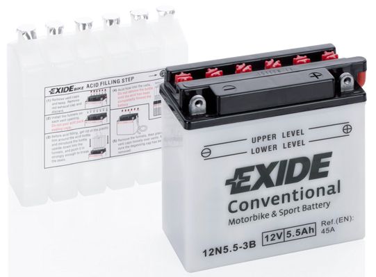 Obrázok Batéria EXIDE  Conventional 12V/5,5Ah/45A