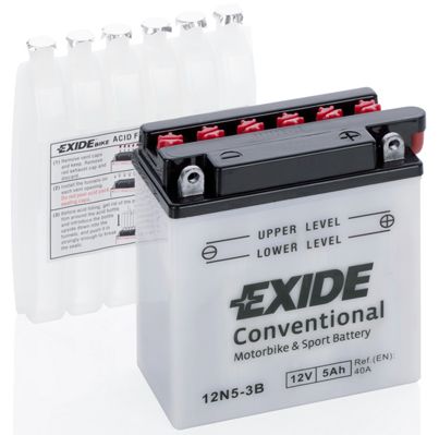 Obrázok Batéria EXIDE  Conventional 12V/5Ah/40A