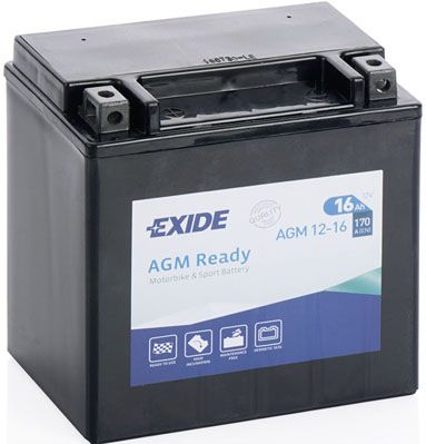 Obrázok Batéria EXIDE  AGM Ready 12V/16Ah/170A