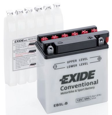 Obrázok Batéria EXIDE  Conventional 12V/5Ah/65A
